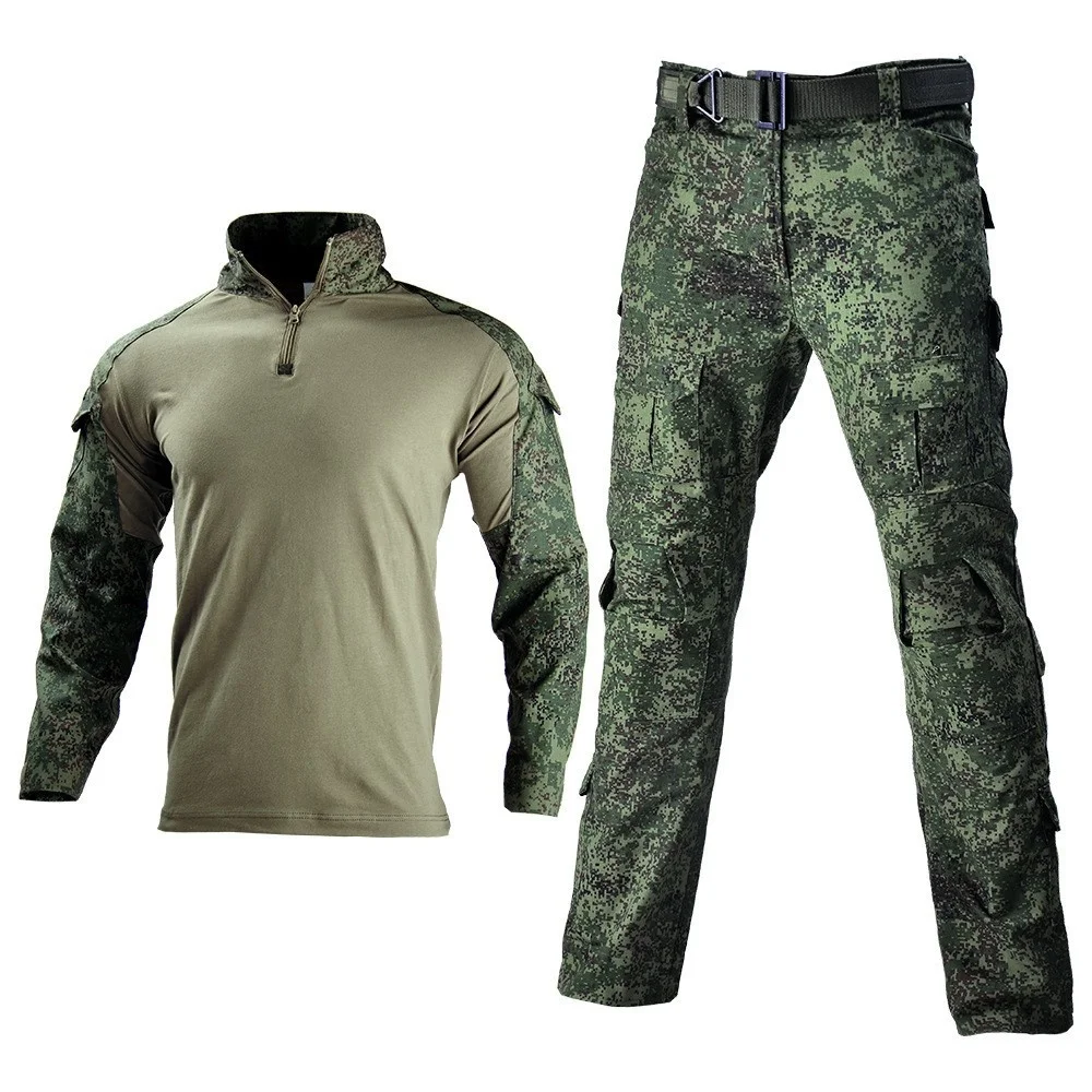 Hunting Outdoor - 2PCS Seragam Taktis Militer untuk Aktivitas