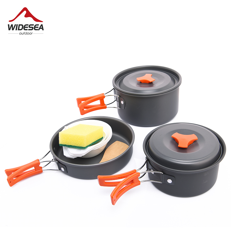Outdoor Hunting Kitchen - Layar Lebar Set peralatan masak berkemah
