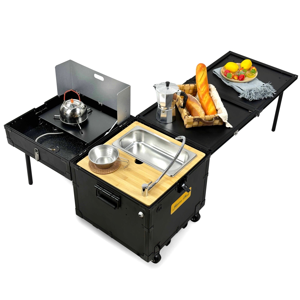 Outdoor Hunting Kitchen - Berkemah Luar Ruangan Portabel Dapur Bergerak