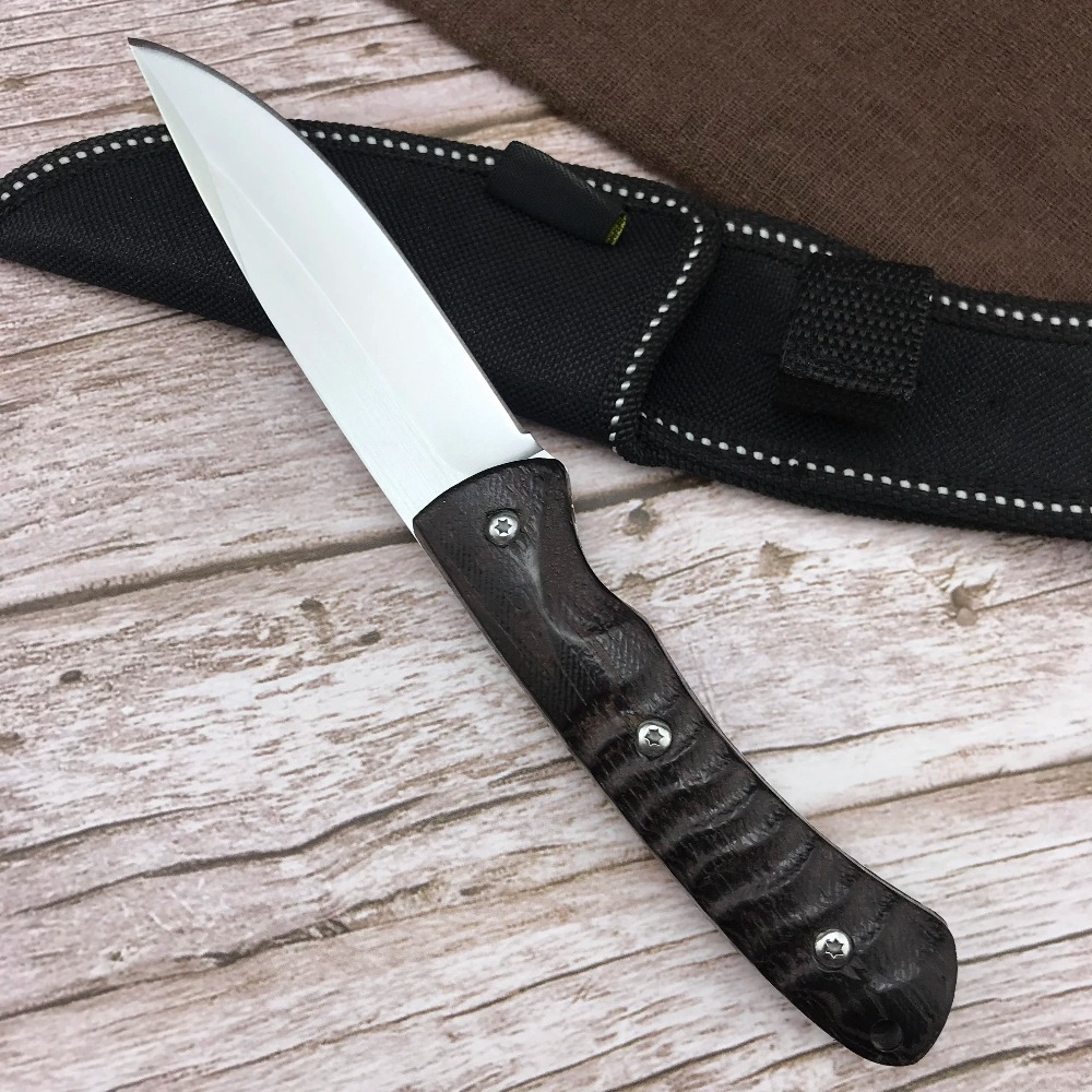 Pisau Berburu Bilah Tetap Baru - Hunting And Camping In Jungle ulasan dan harga