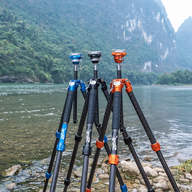 Tripod Serat Karbon Pengunci C - Outdoor Hunting Photography ulasan dan harga