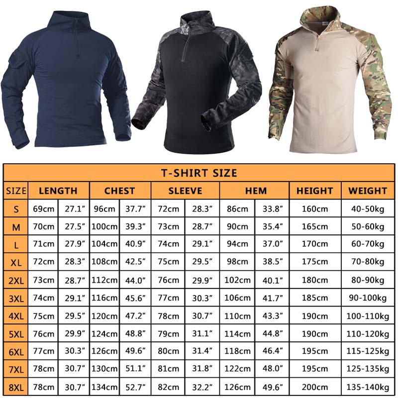 Kaus taktis Hiking luar ruanga - Hunting Outdoor Wear ulasan dan harga
