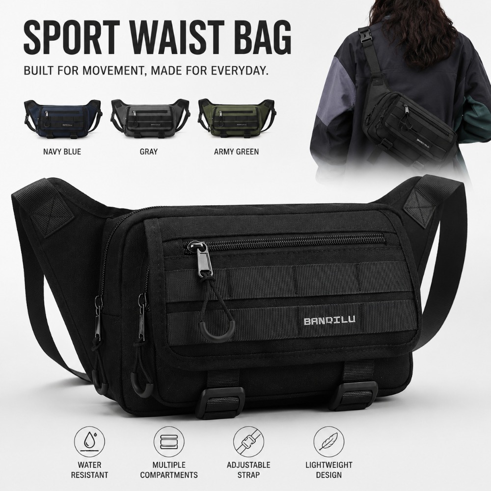 Tas Pinggang Pria untuk Olahra - Outdoor Hunting Packs ulasan dan harga