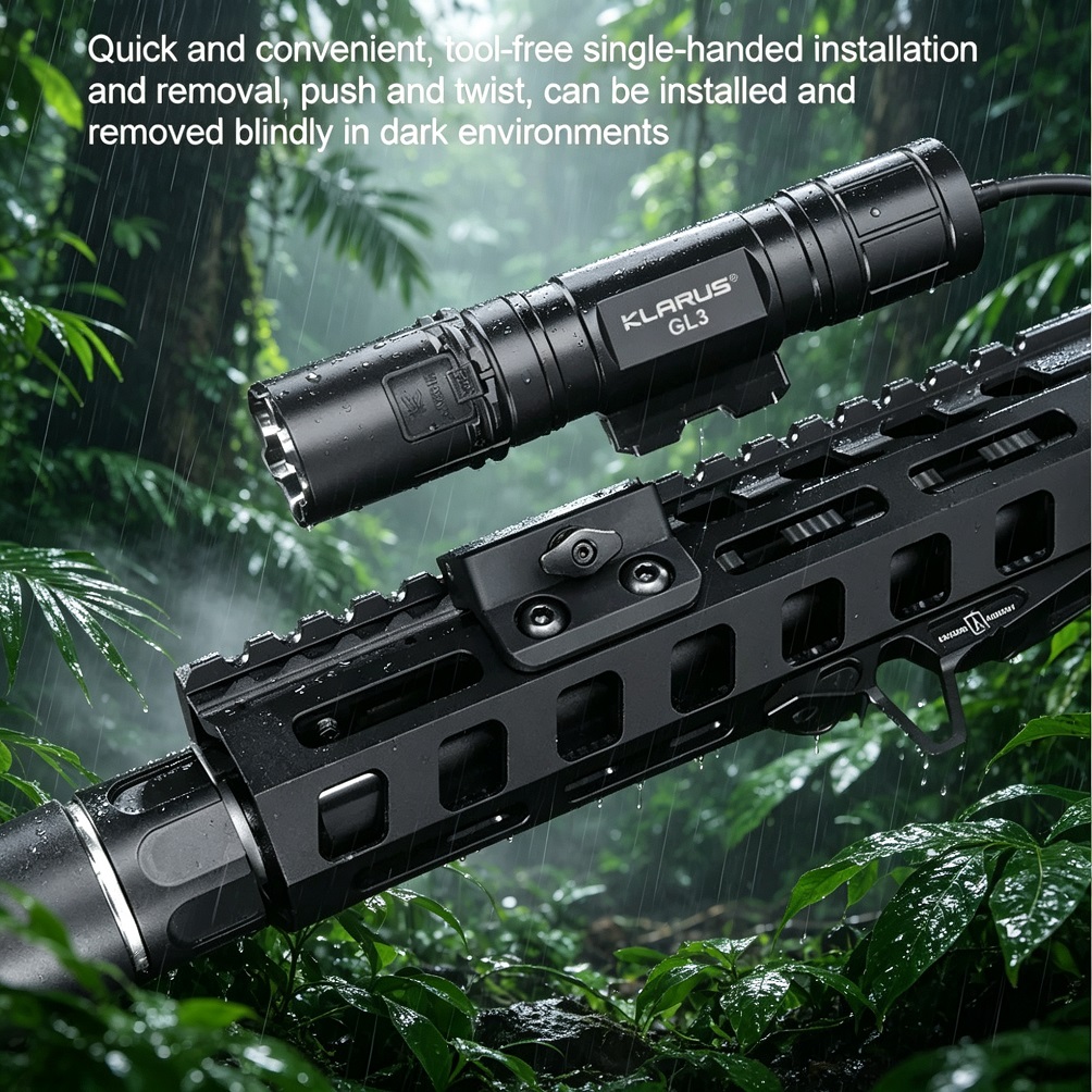 Senter Taktis Klarus GL3 2100L - Hunting Outdoor ulasan dan harga