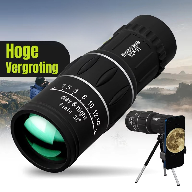 Teleskop Monokular 16x52 Dual- - Outdoor Hunting Photography ulasan dan harga