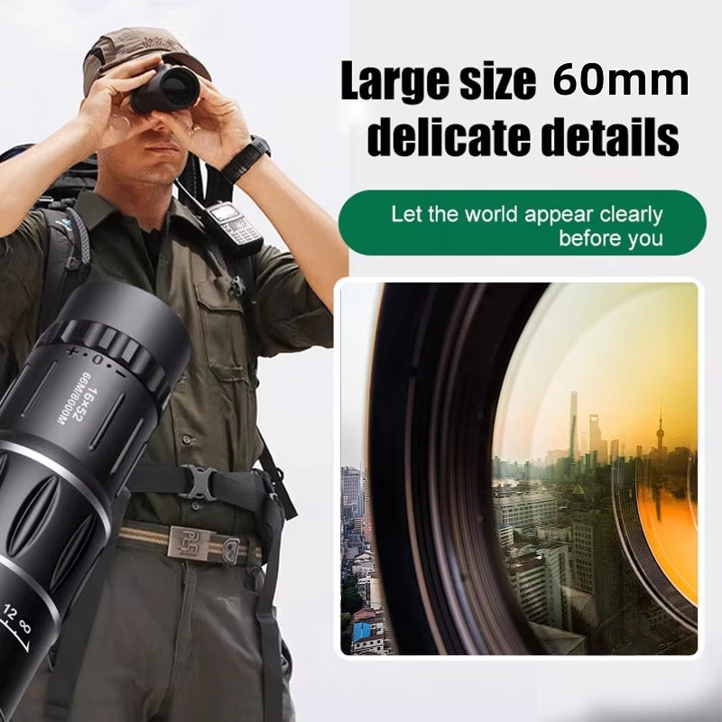 Teleskop Monokular 16x52 Dual- - Outdoor Hunting Photography ulasan dan harga