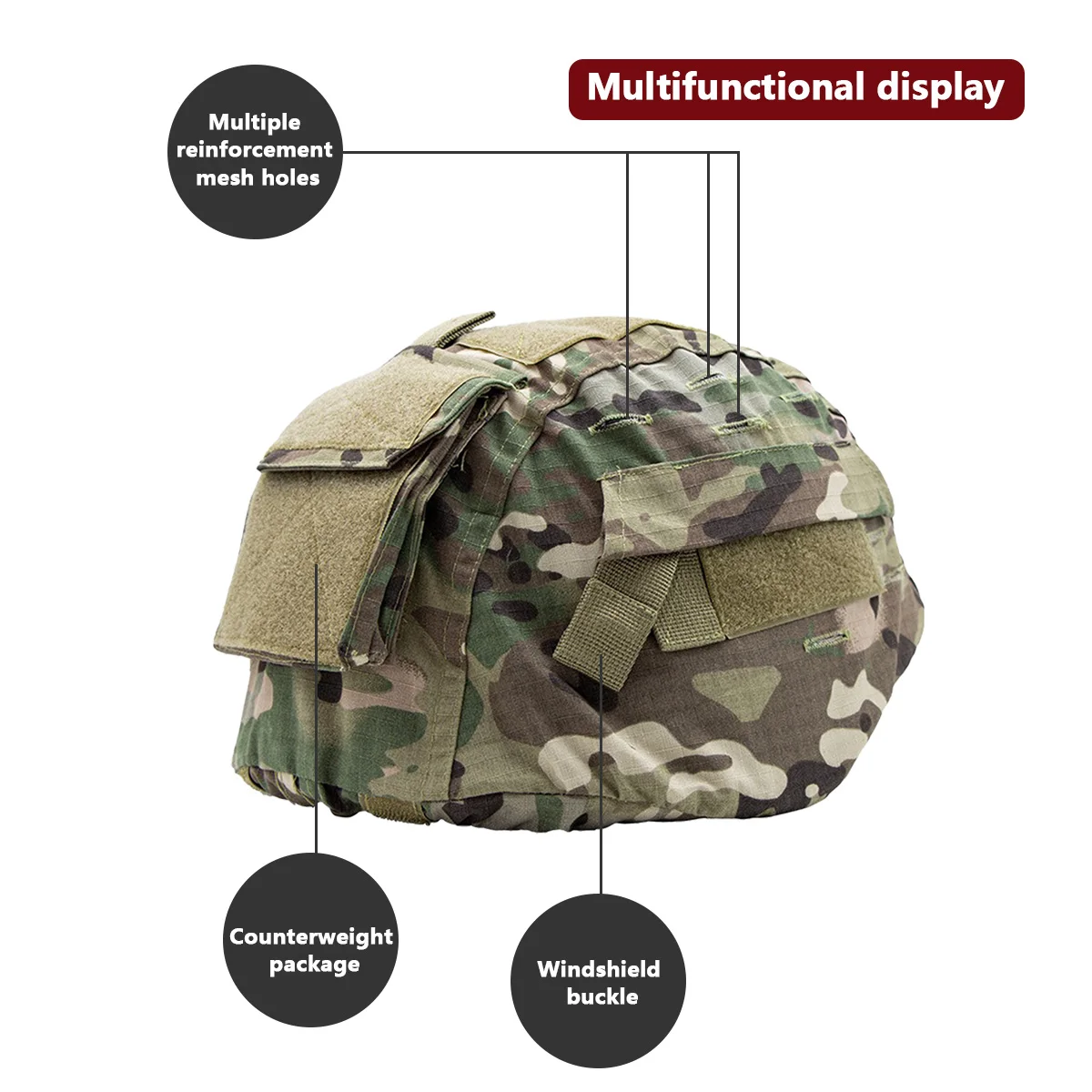 Penutup Kamuflase Helm untuk H - Hunting And Outdoor Shop ulasan dan harga