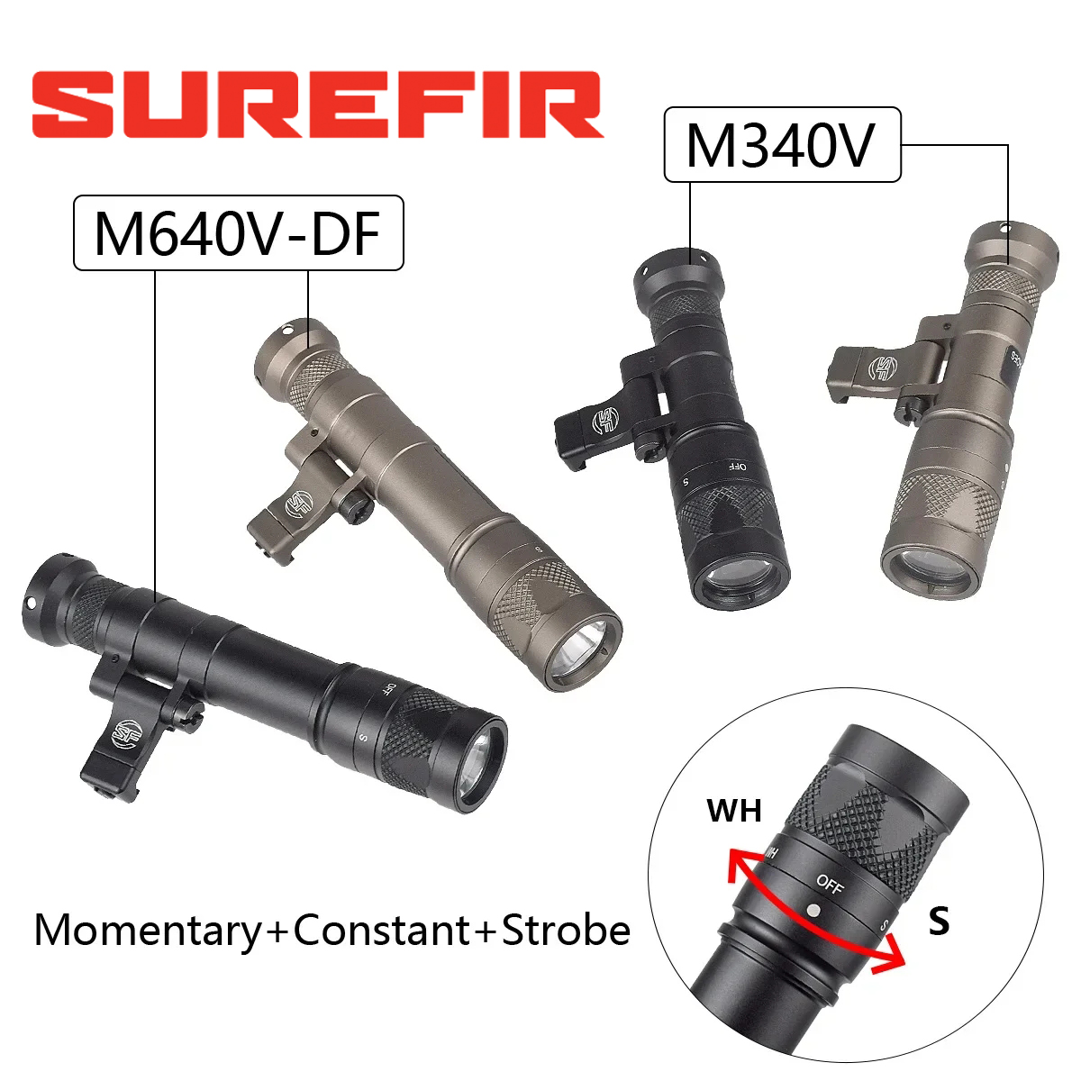 Senter Surefir M600 M340 DF M6 - Hunting And Outdoor Shop ulasan dan harga