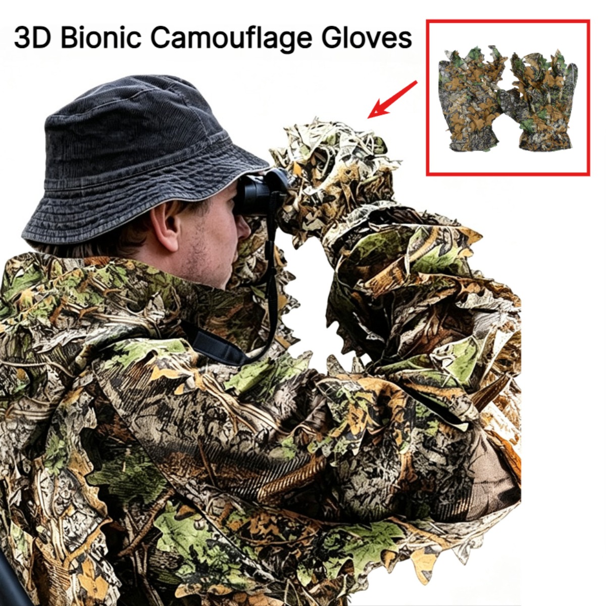 Sarung Tangan Berburu Daun Kam - Outdoor Hunting Photography ulasan dan harga